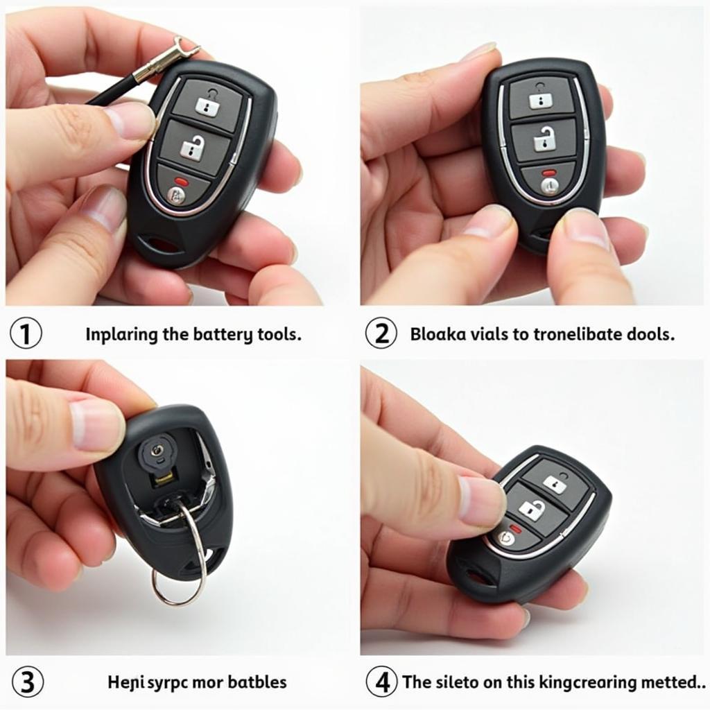 Replacing the Battery in a 2015 Chrysler 200 Key Fob