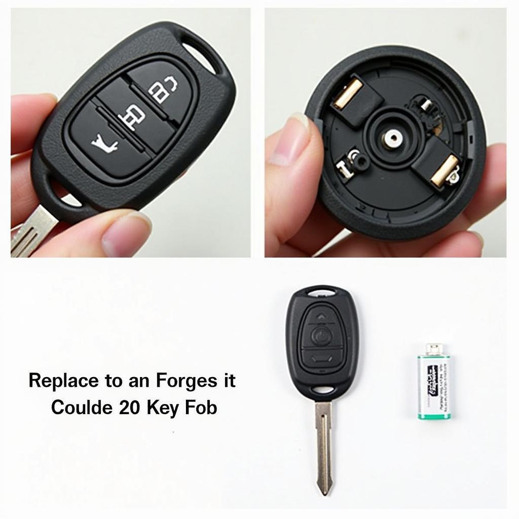 Chrysler 200 Key Fob Battery Replacement