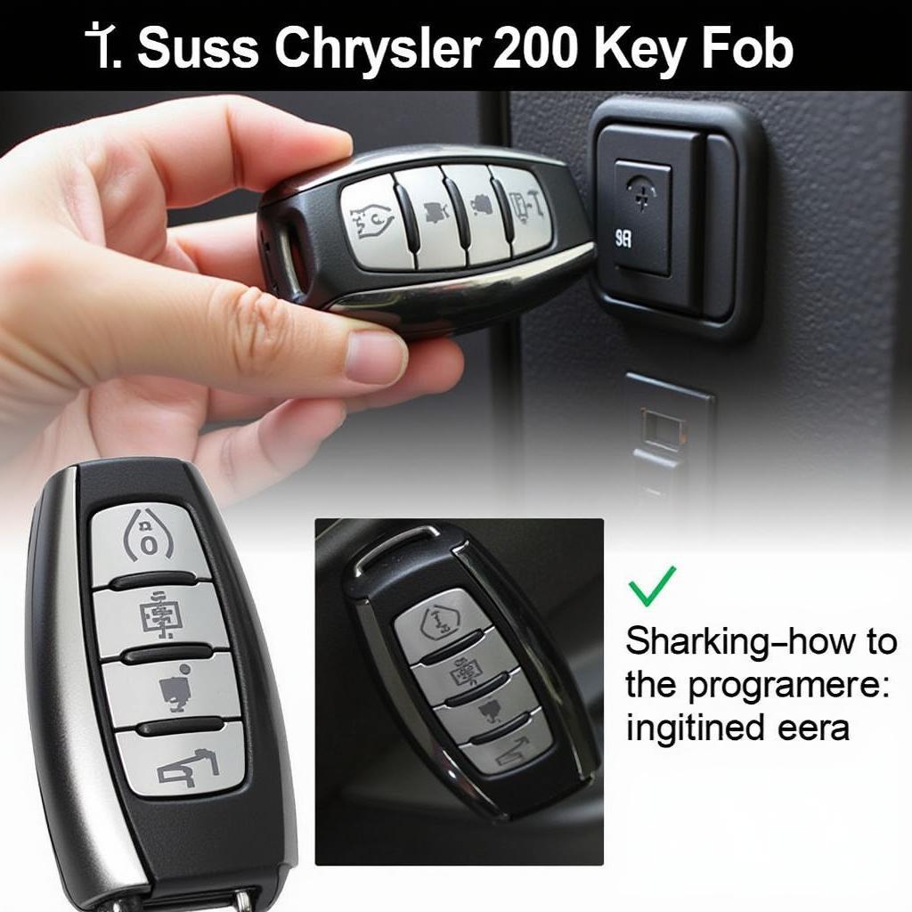 Programming a Chrysler 200 Key Fob