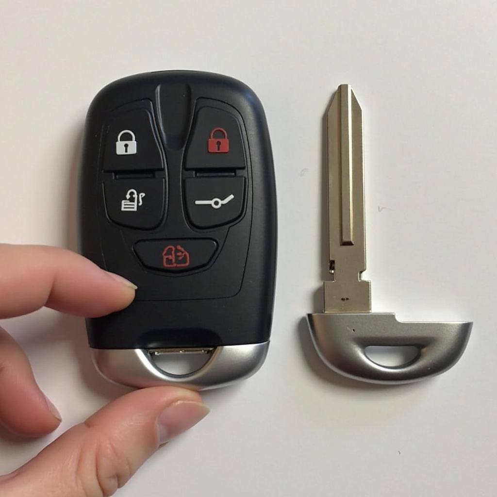 Chrysler 200 Key Fob Reassembled