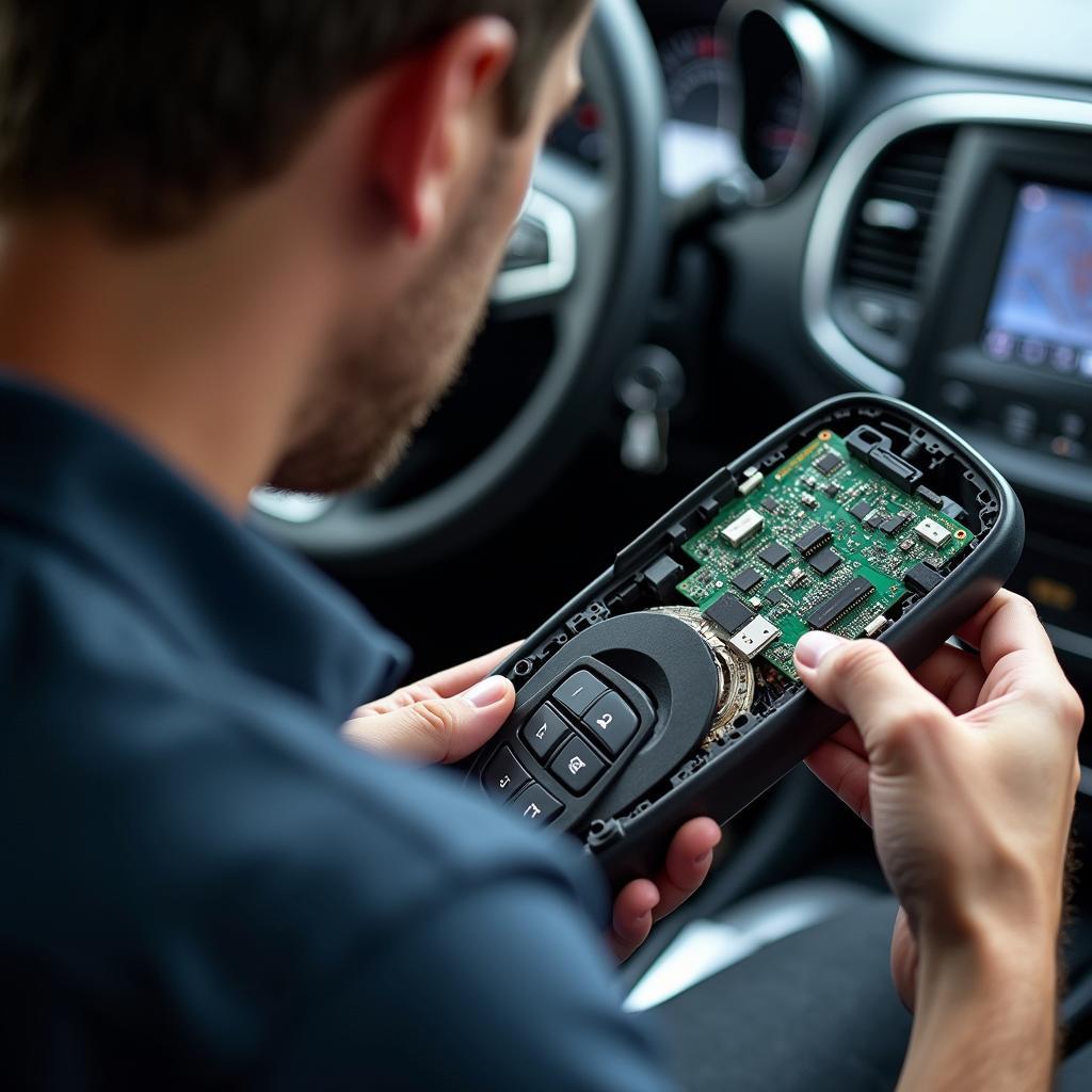 Repairing a Chrysler 200 Key Fob