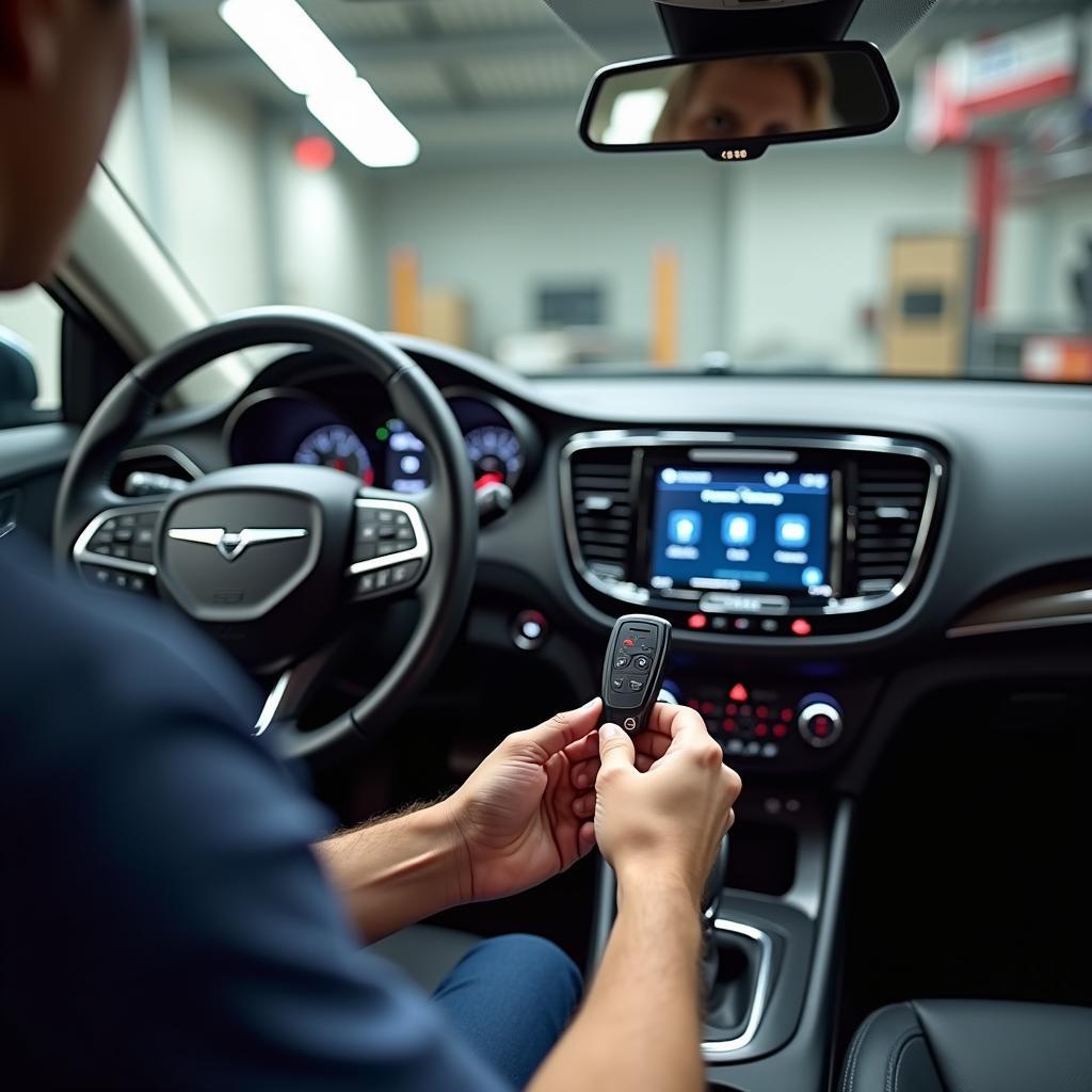 Programming a Chrysler 200S Key Fob