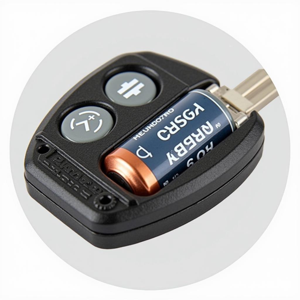 Chrysler 300 Key Fob Battery Types and Orientation