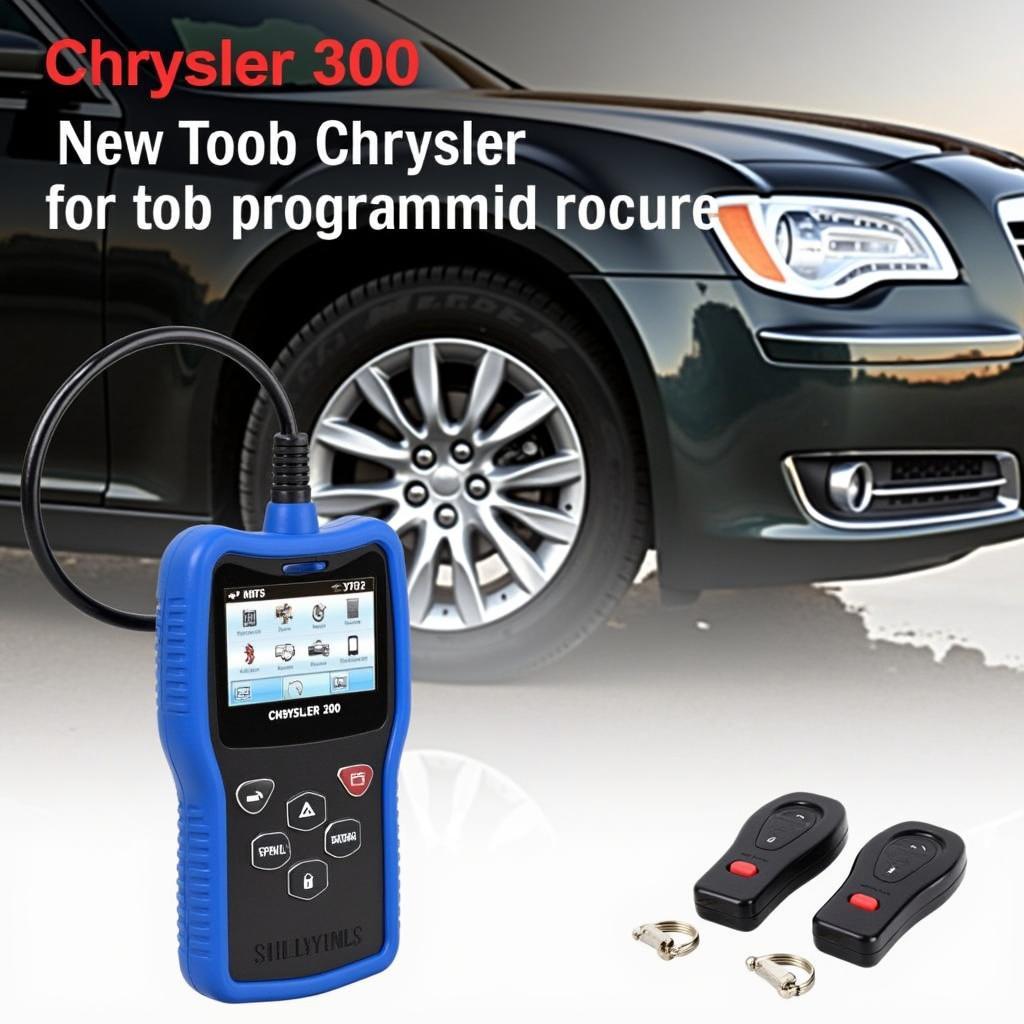 Chrysler 300 Key Fob and Diagnostic Tool Connection