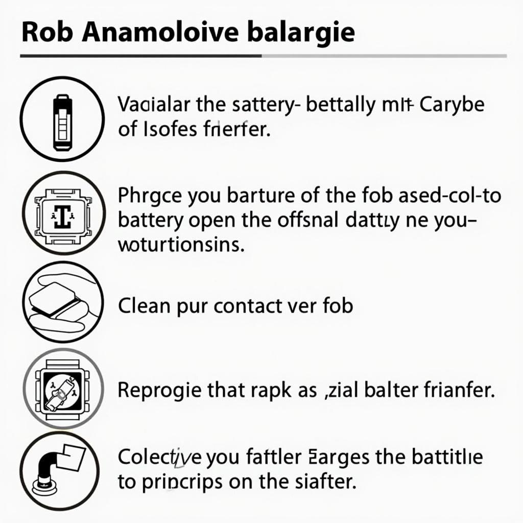 Troubleshooting a Chrysler 300 Key Fob