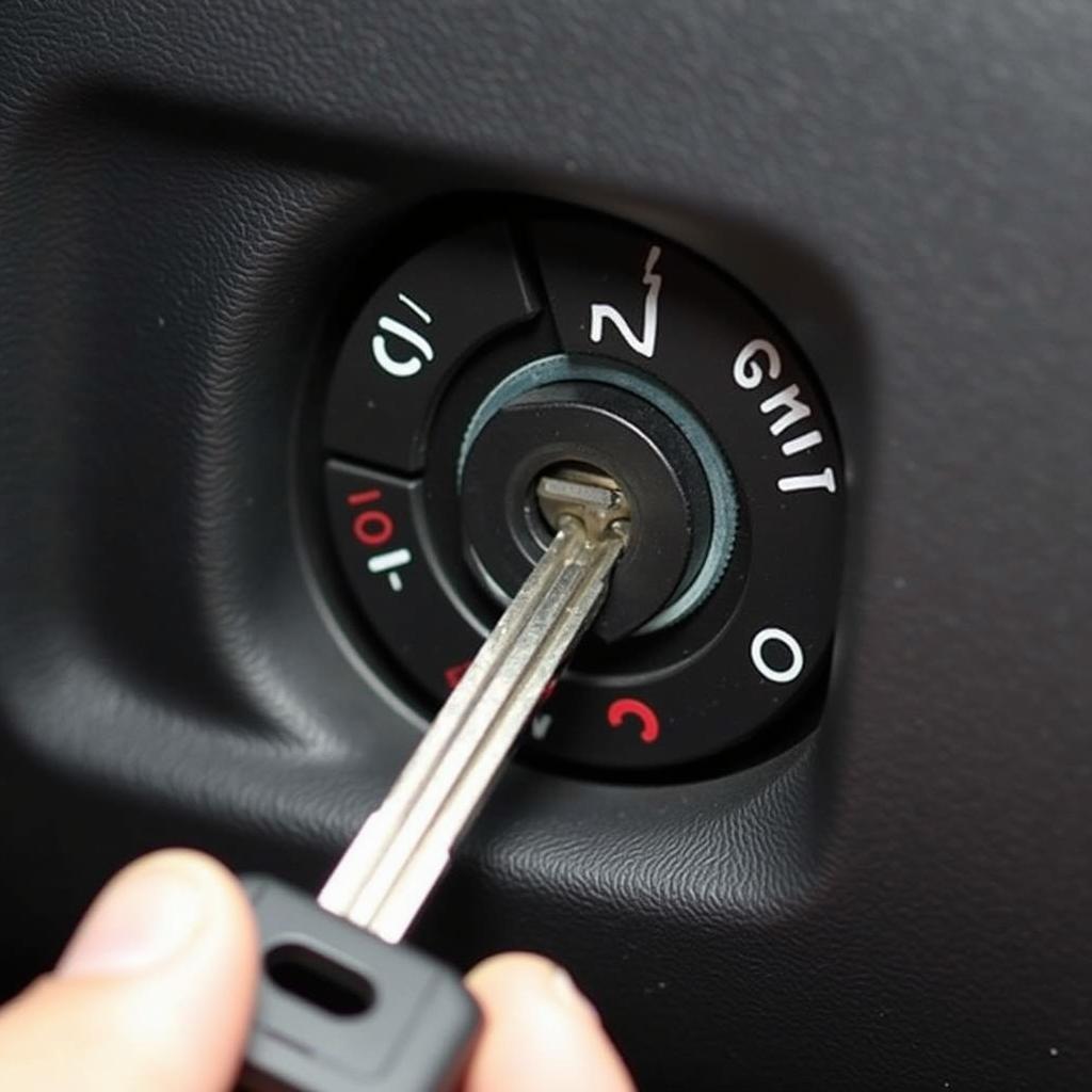 Chrysler 300 Key in Ignition