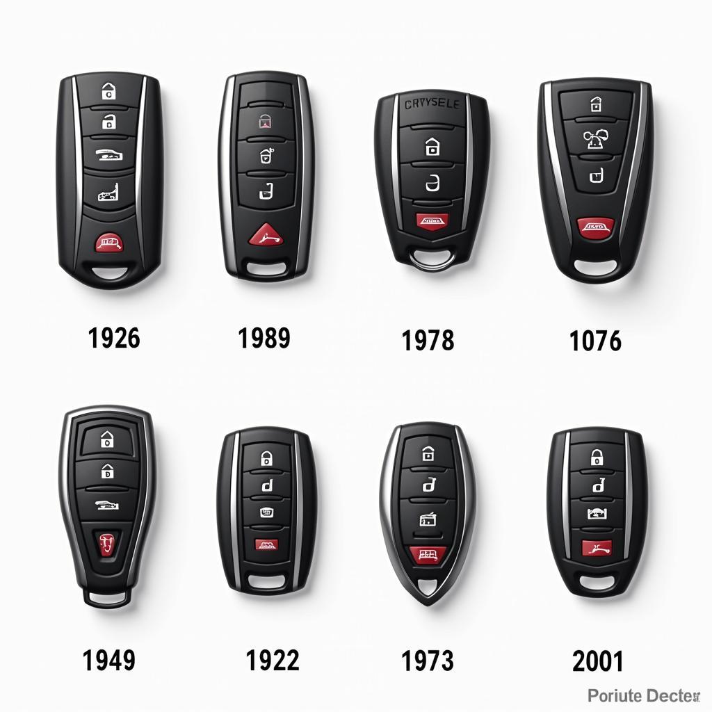 Different Types of Chrysler 300c Key Fobs