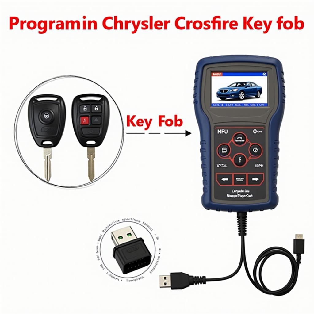 Programming a Chrysler Crossfire Key Fob