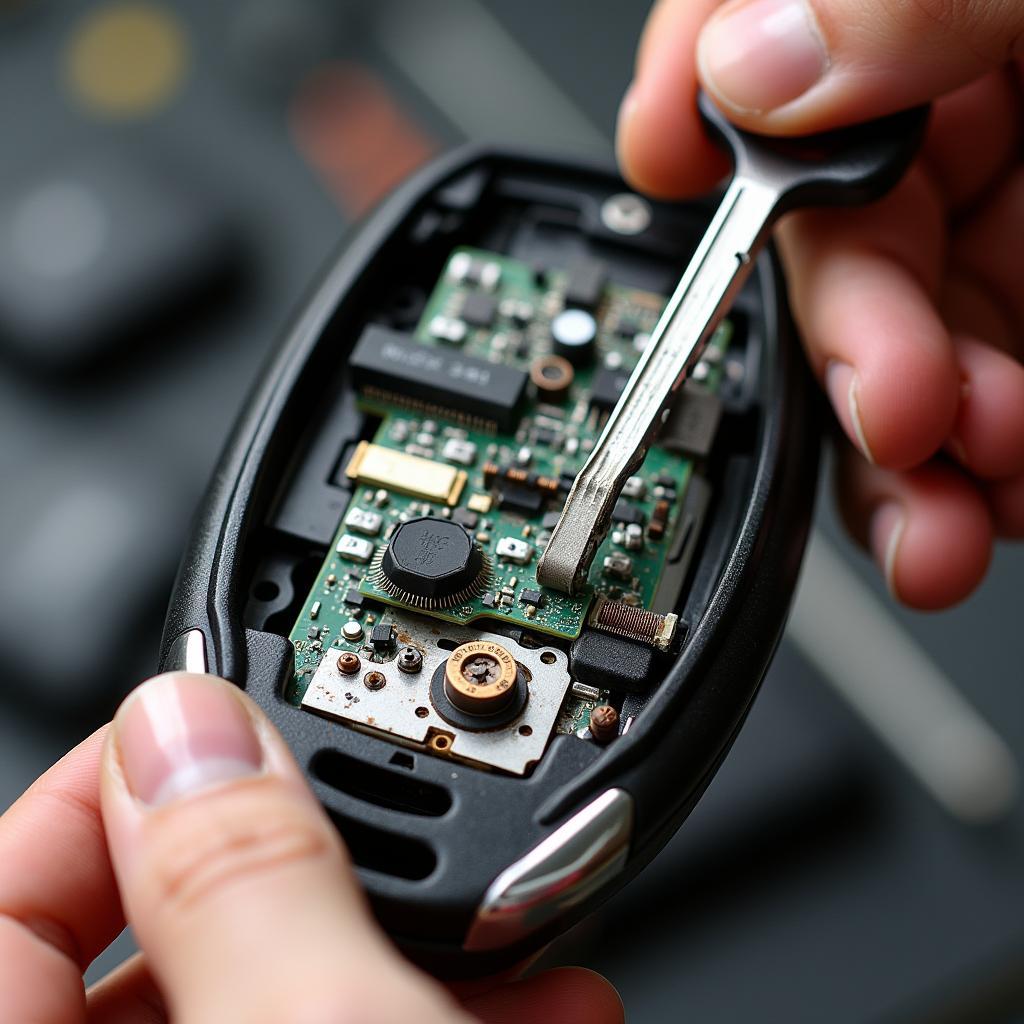 Repairing a Chrysler Crossfire Key Fob