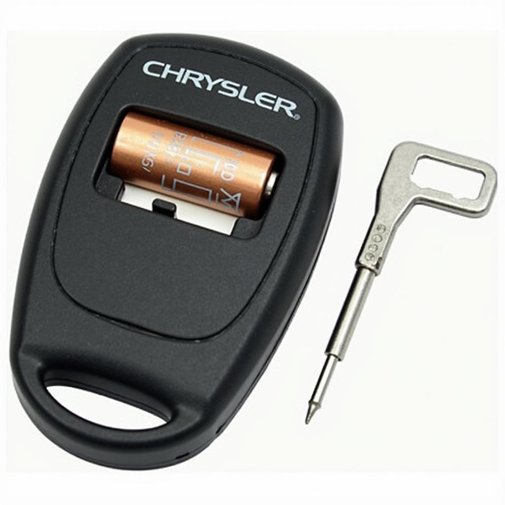 Chrysler Key Fob Battery Replacement Steps