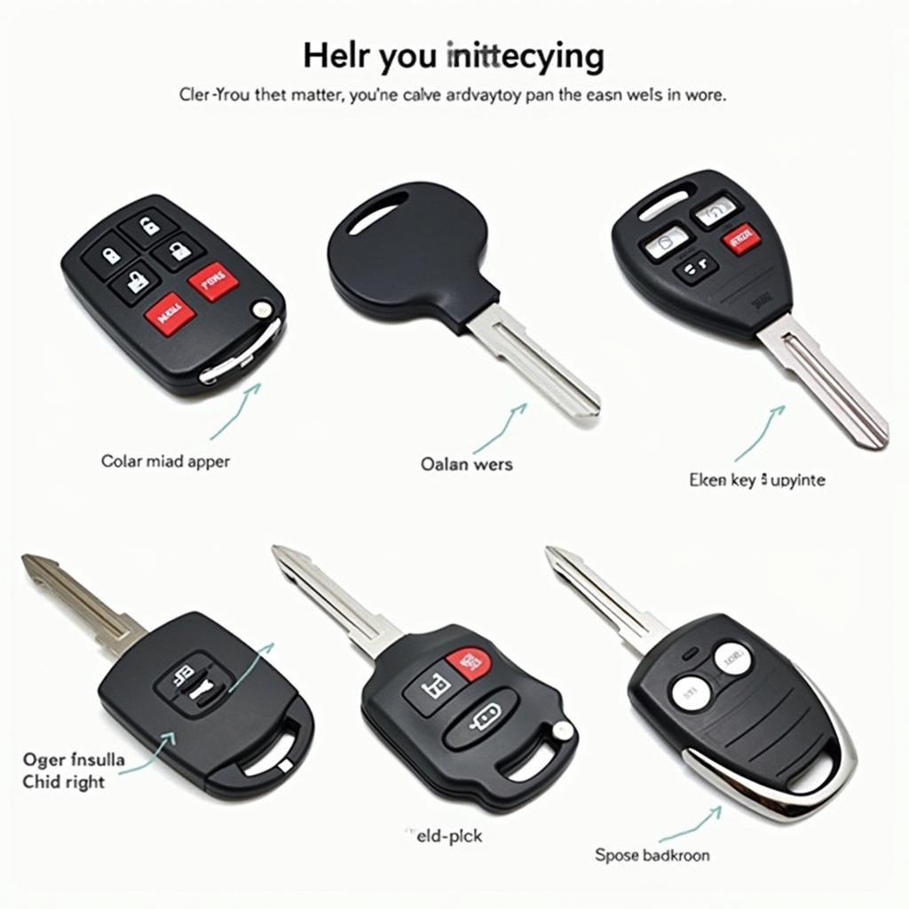 Different Types of Chrysler Key Fobs