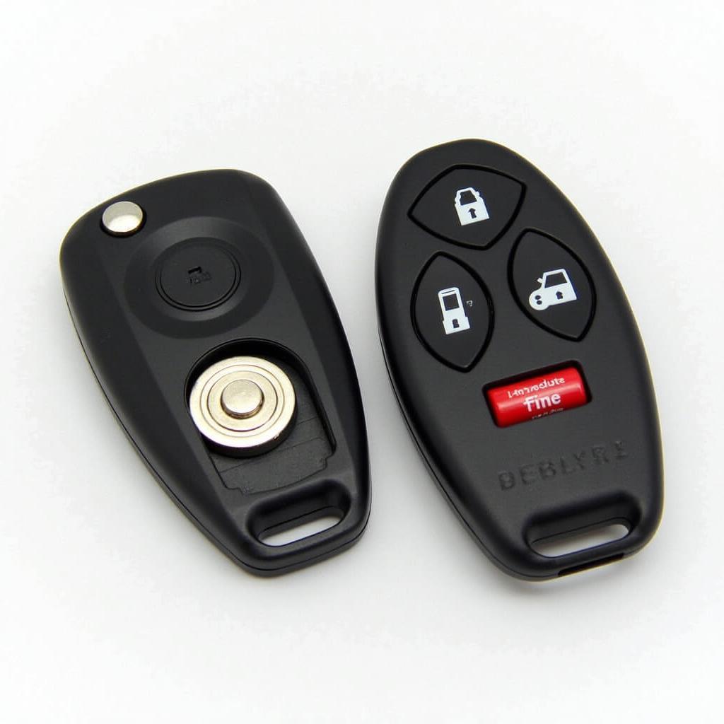 Chrysler Pacifica Key Fob Battery Location and Type