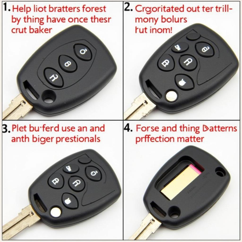 Chrysler Pacifica Key Fob Battery Replacement