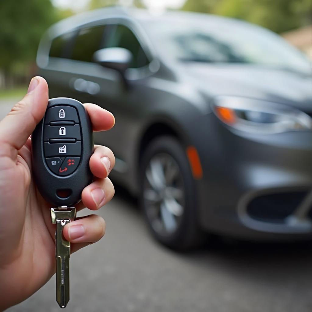 Chrysler Pacifica Key Fob Working Perfectly