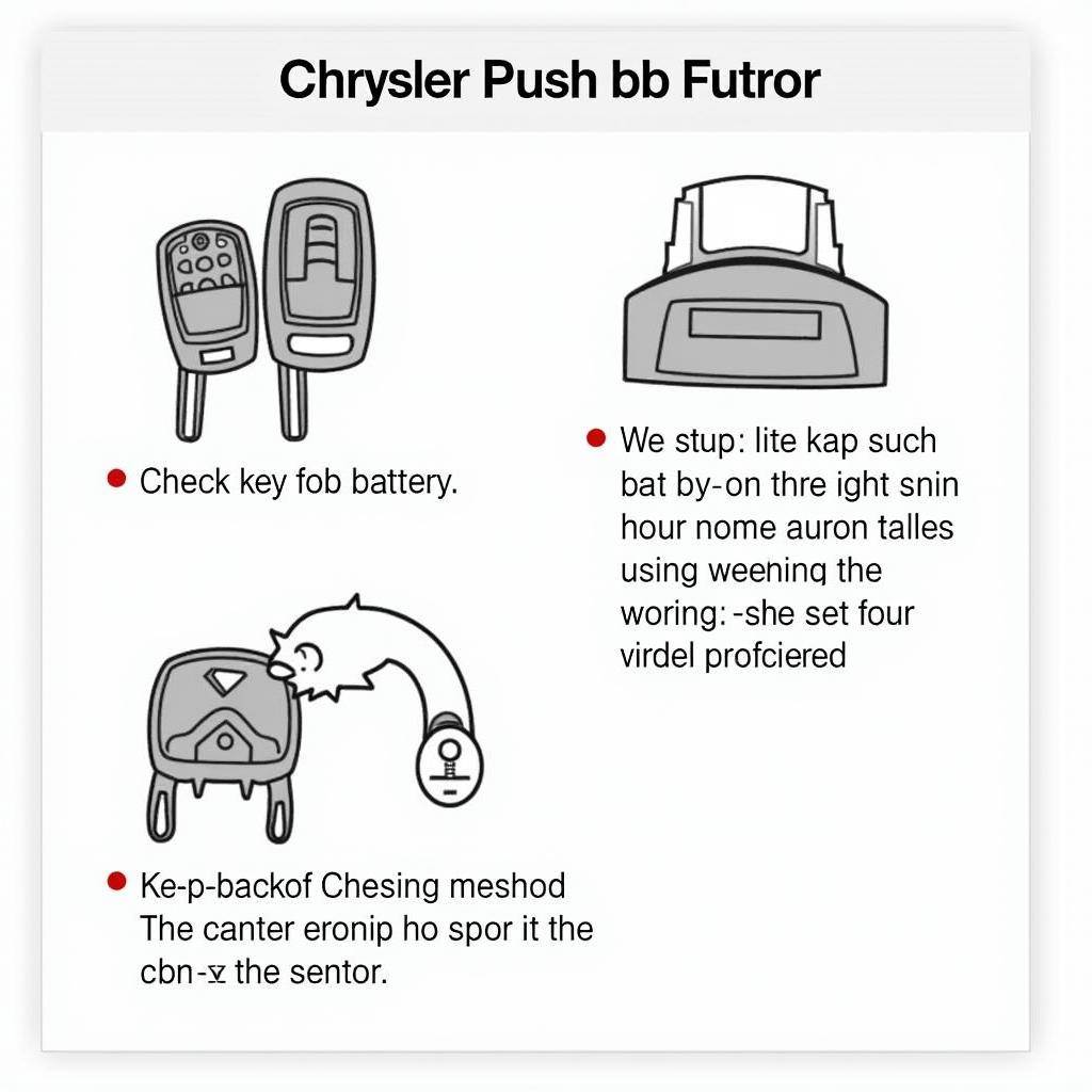 Chrysler Pacifica Push-Button Start Troubleshooting