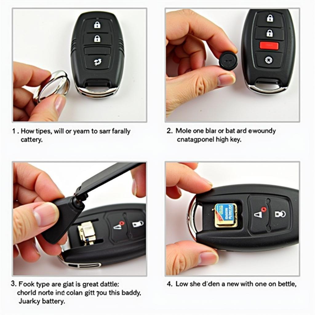 Replacing the Battery in a Chrysler Town and Country Key Fob