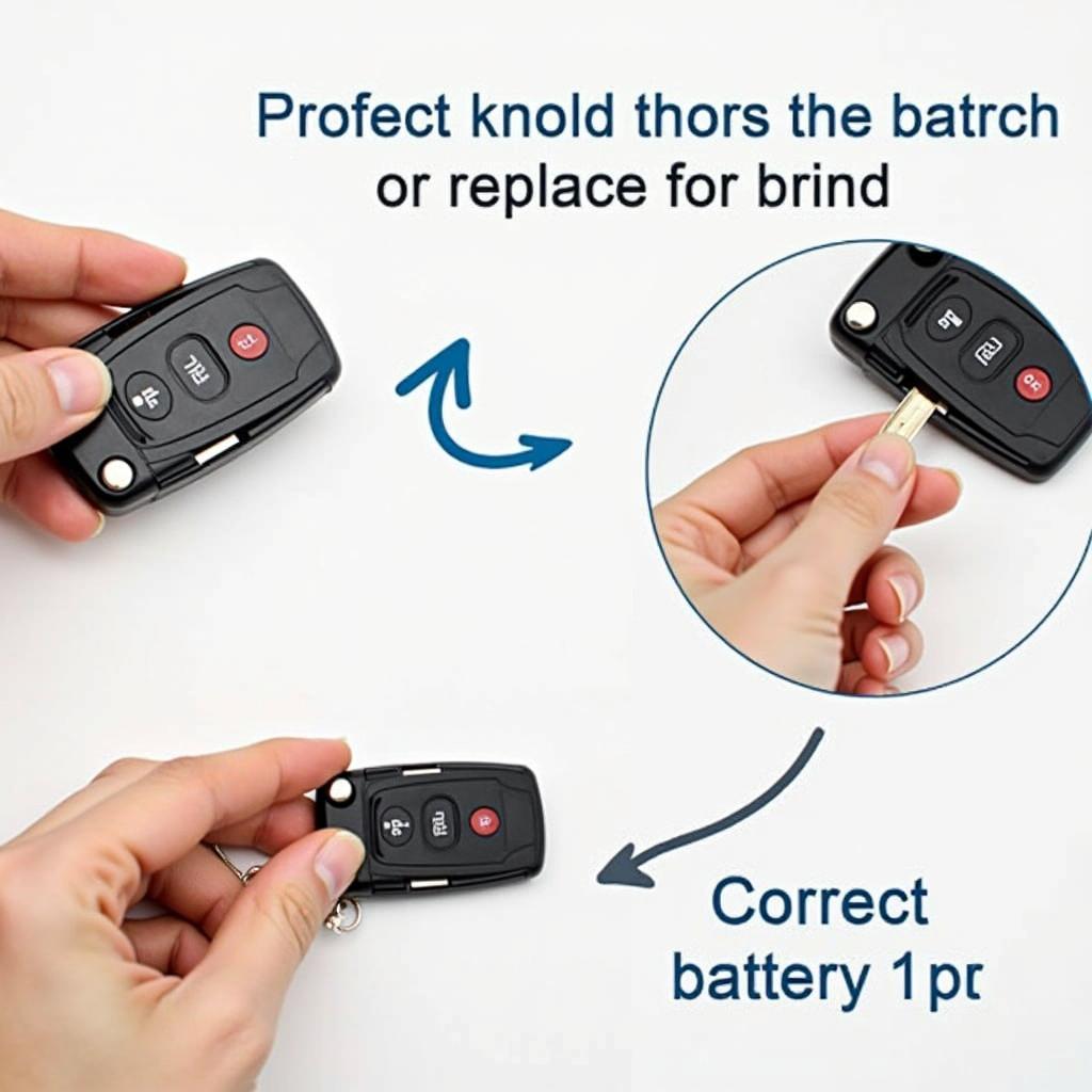 Replacing the Battery in a Chrysler Town and Country Key Fob