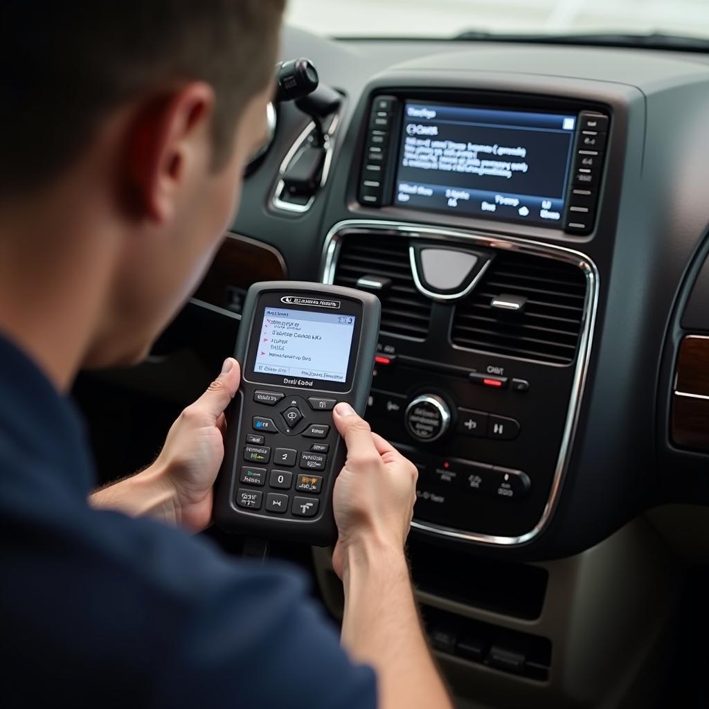 Diagnosing a faulty 2012 Chrysler Town and Country Key Fob