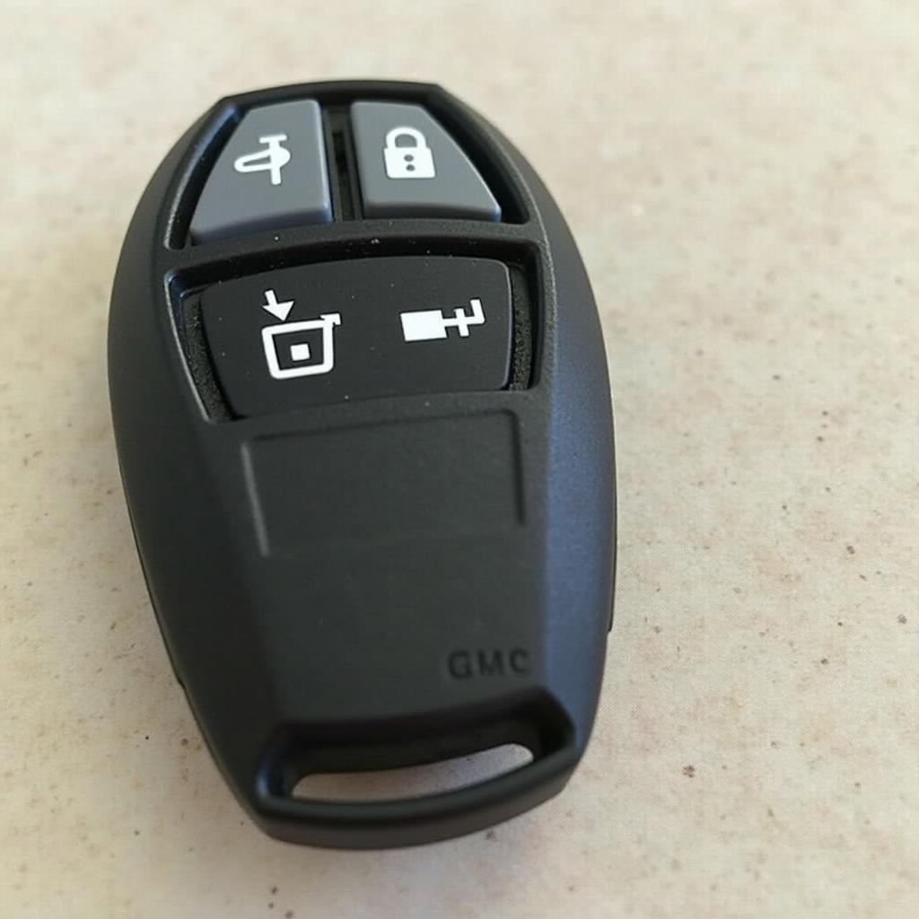 Closed GMC Sierra Key Fob