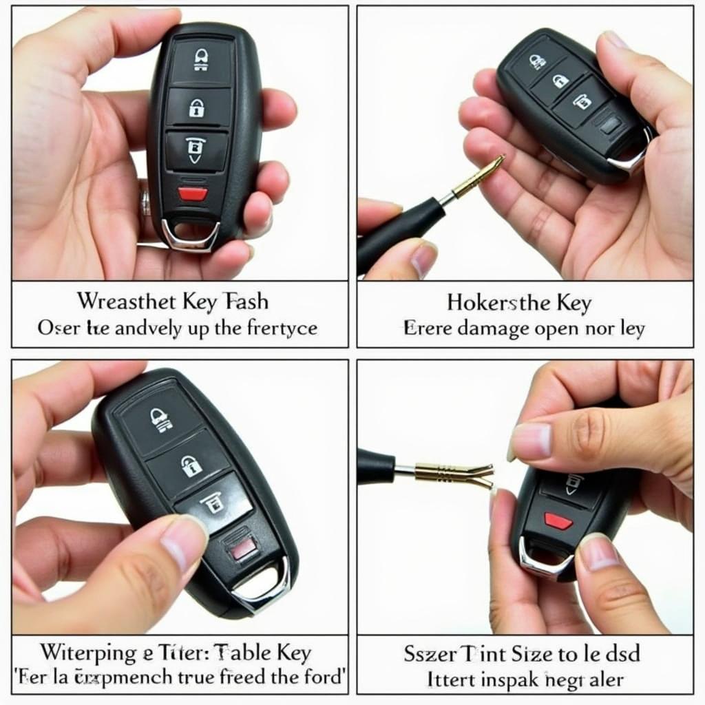 Common Mistakes When Opening a VW Key Fob