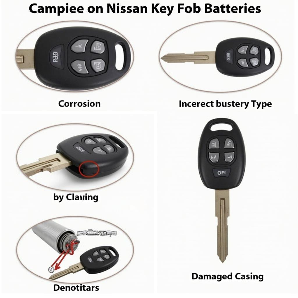 Common Problems with Nissan Key Fob Batteries