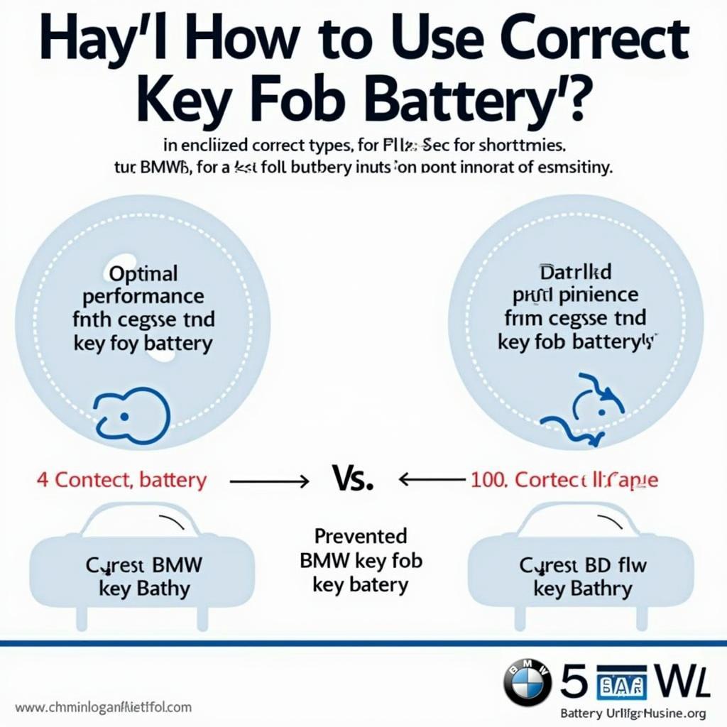 Importance of Using the Correct BMW Key Fob Battery Types