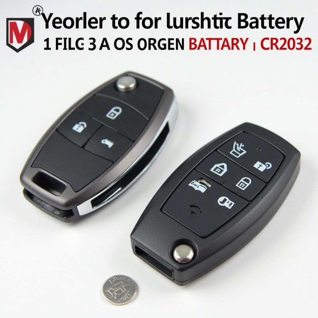 CR2032 Battery for Subaru Key Fob