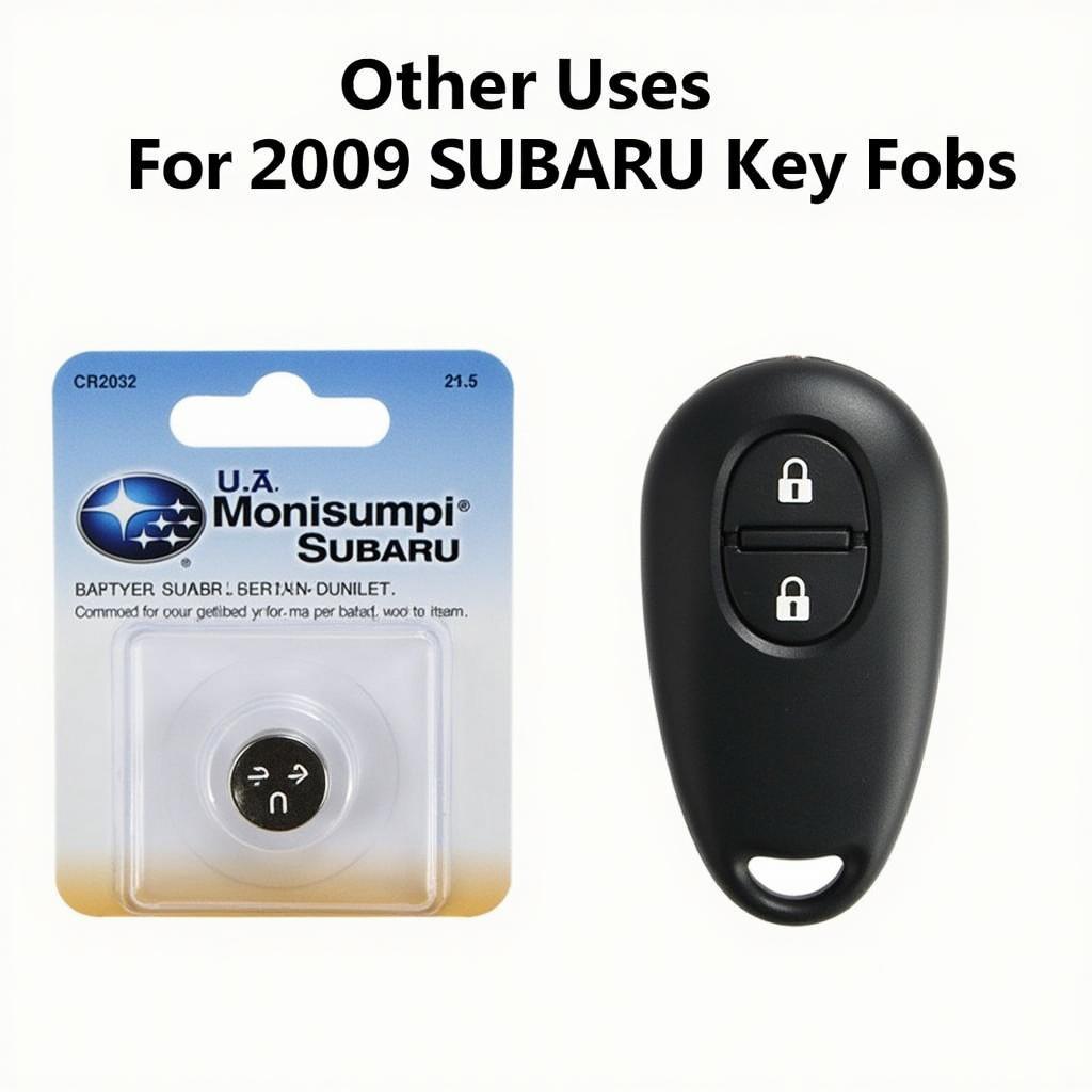 CR2032 Battery for Subaru Key Fob