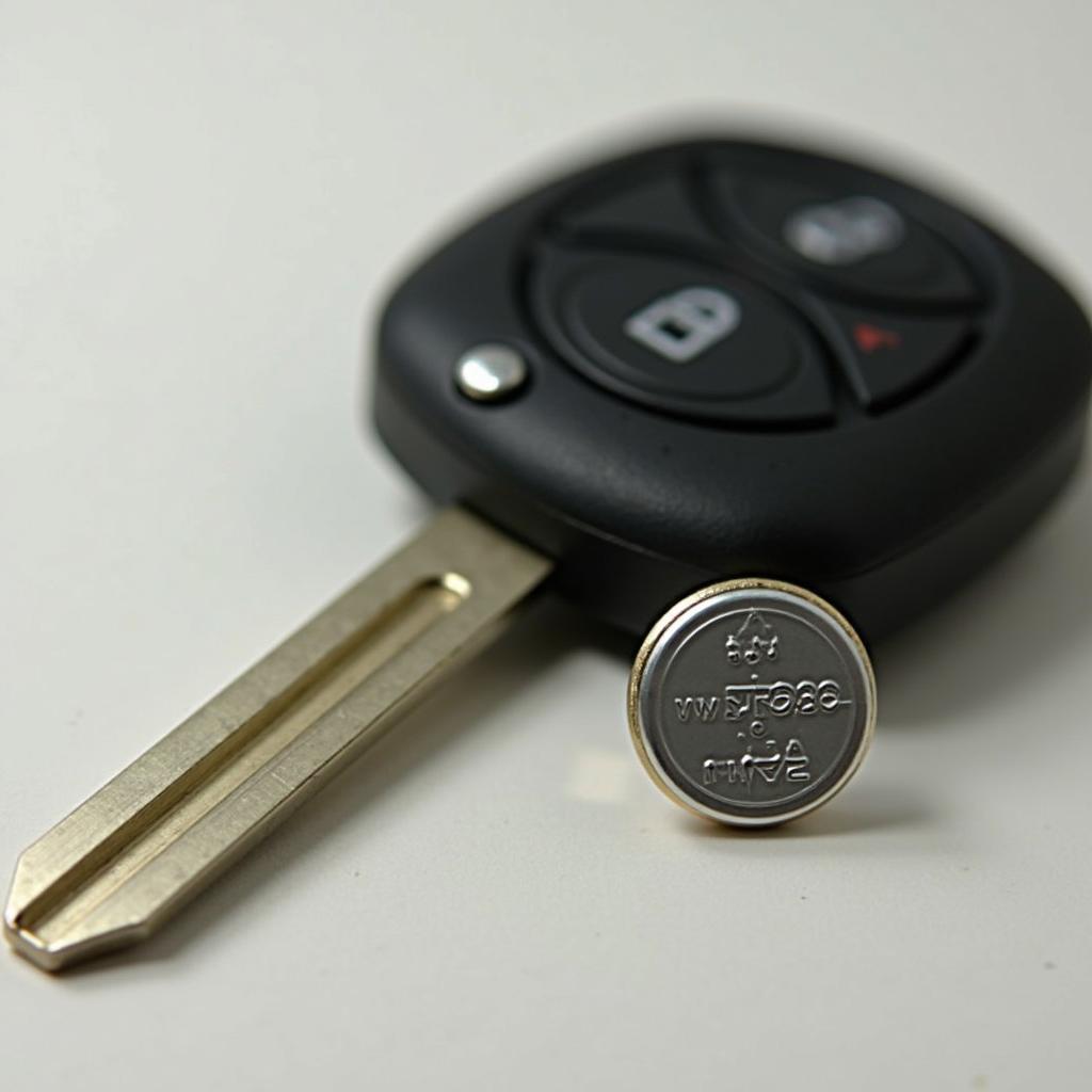 CR2032 battery for VW Passat key fob replacement.