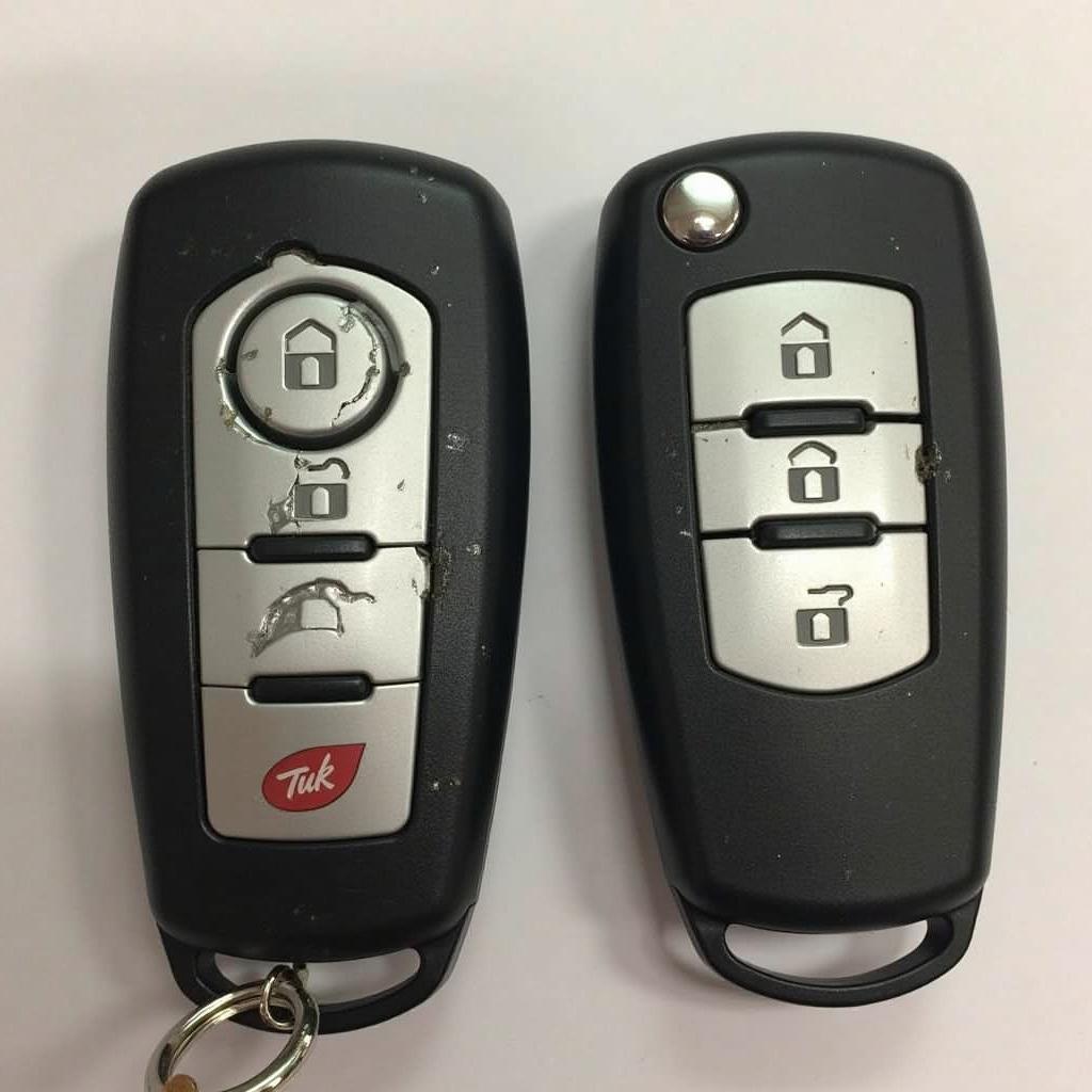 Damaged 2015 Chevy Traverse Key Fob