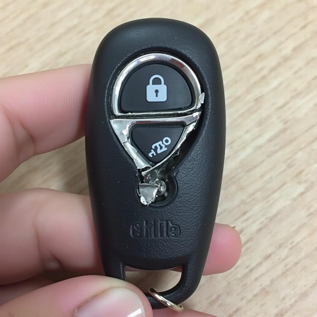 Damaged 2015 Jeep Cherokee Latitude Key Fob