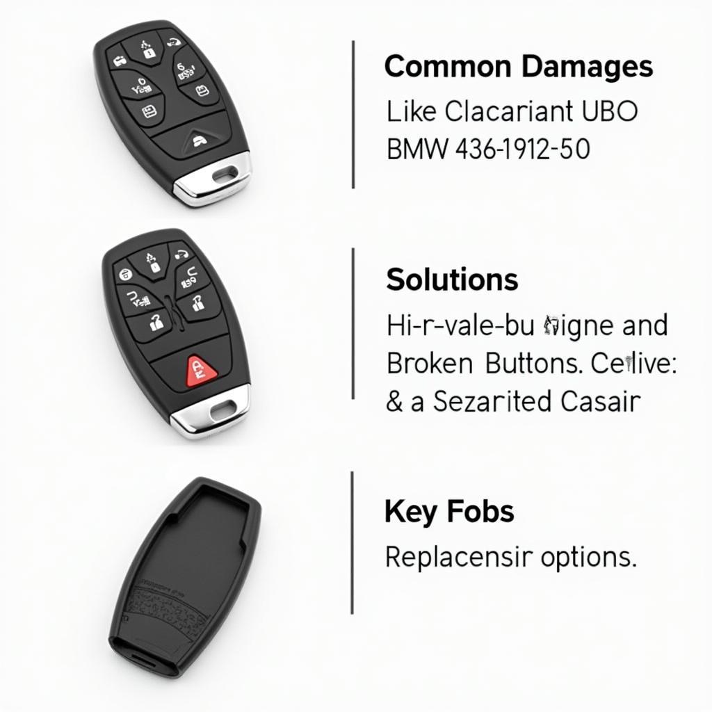 Options for Repairing a Damaged BMW Key Fob