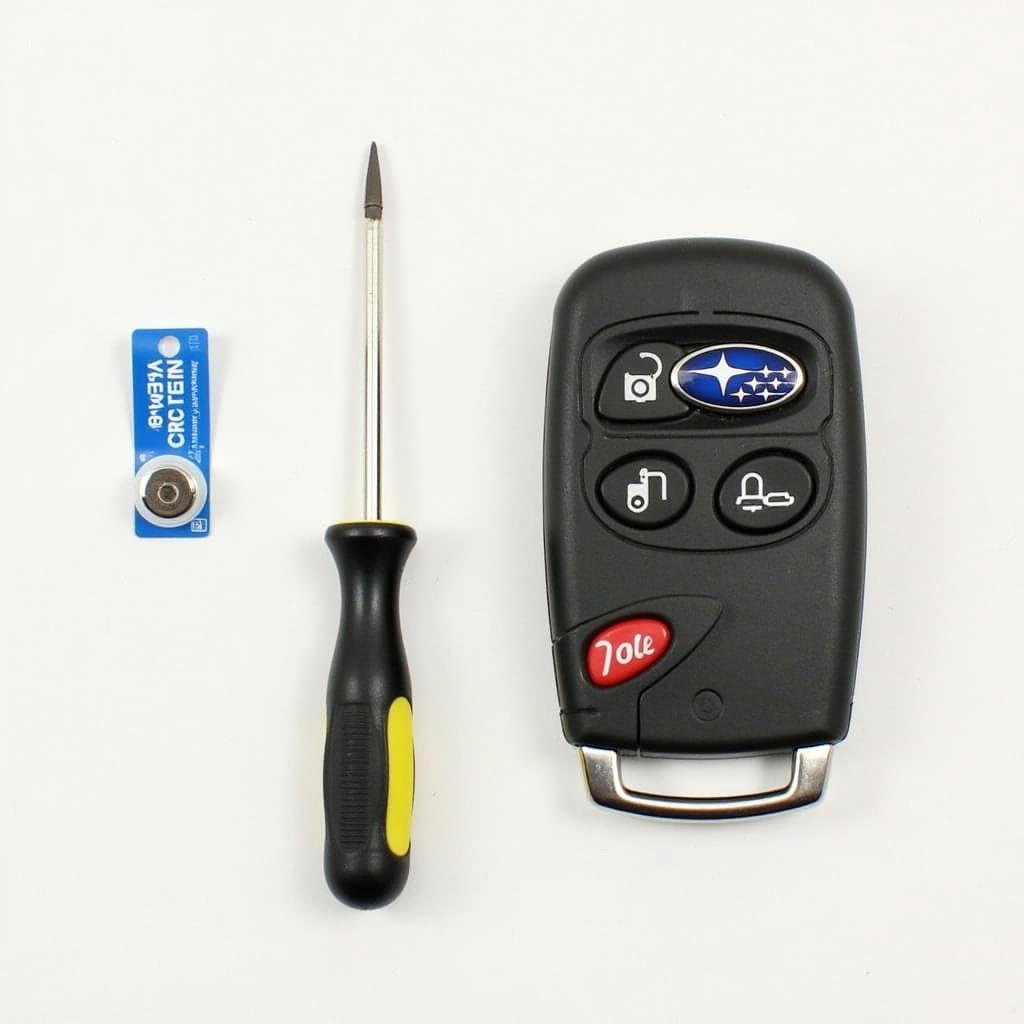 Denso Subaru Key Fob Battery Replacement Tools