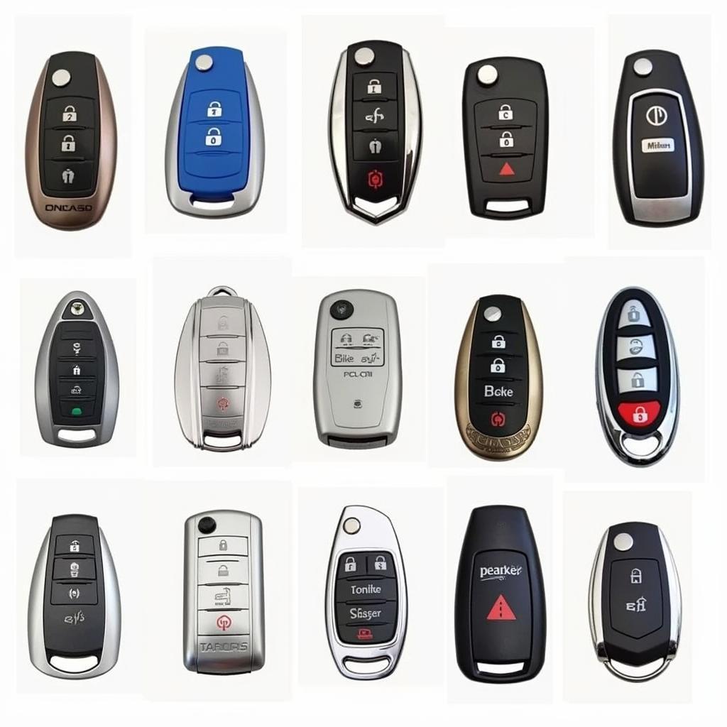 Different Key Fob Shells Available