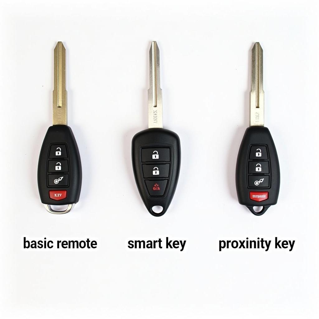 Types of Lincoln Town Car Key Fobs