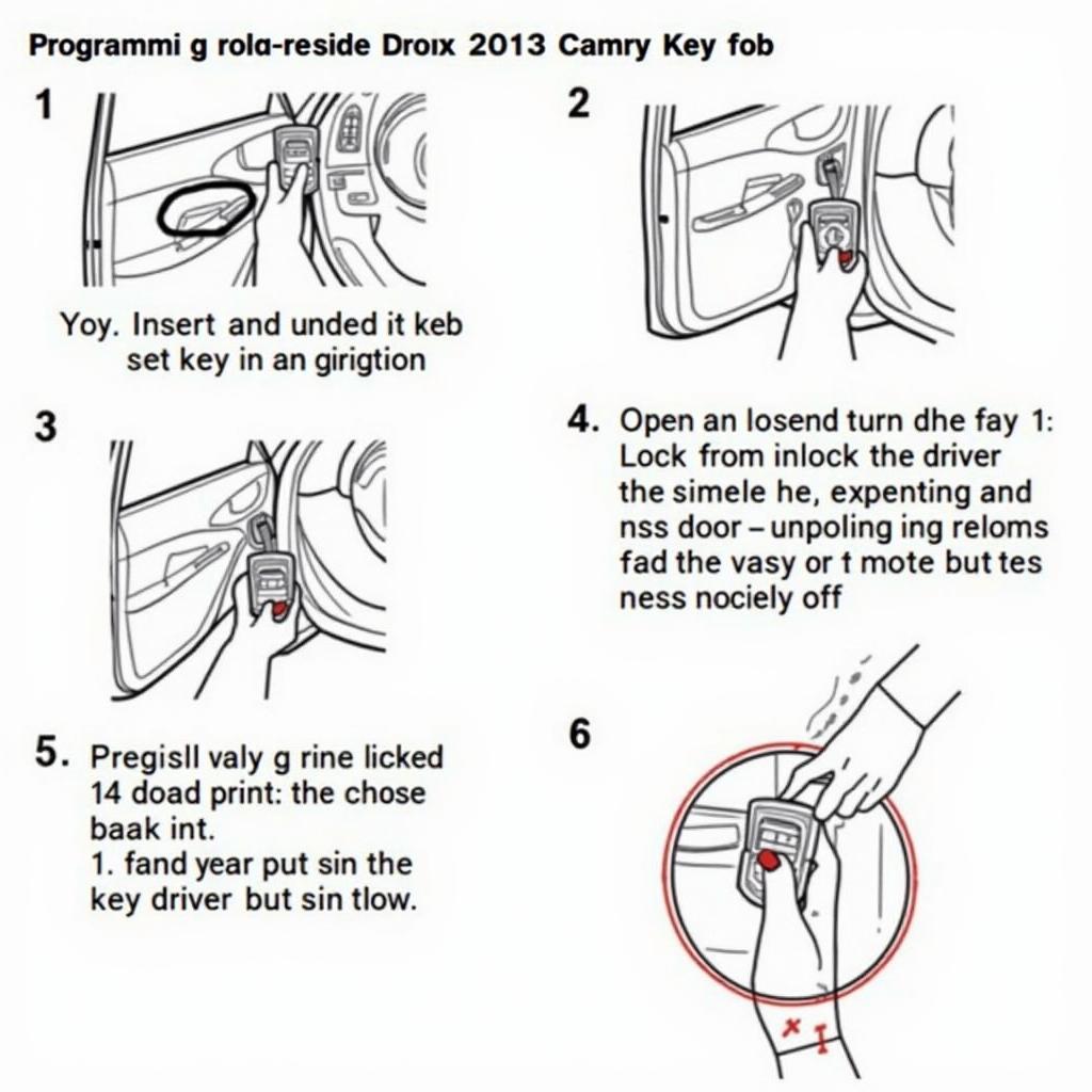 DIY 2013 Toyota Camry Key Fob Programming Steps