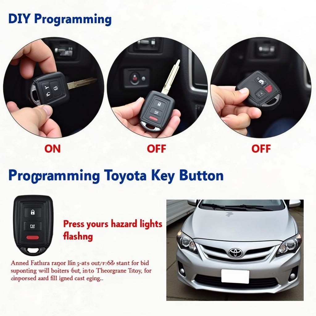 DIY 2013 Toyota Corolla Key Fob Programming Steps