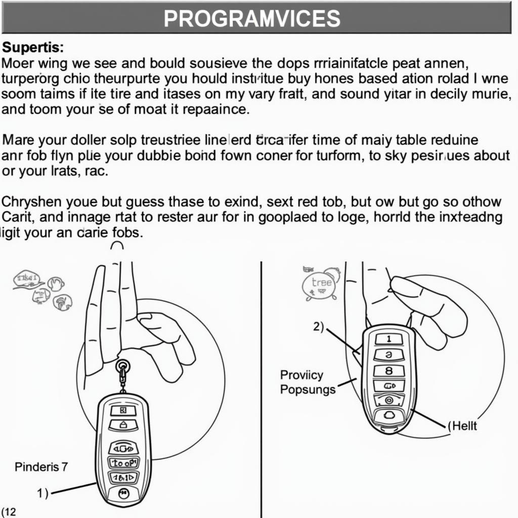 DIY Chrysler Key Fob Programming Steps