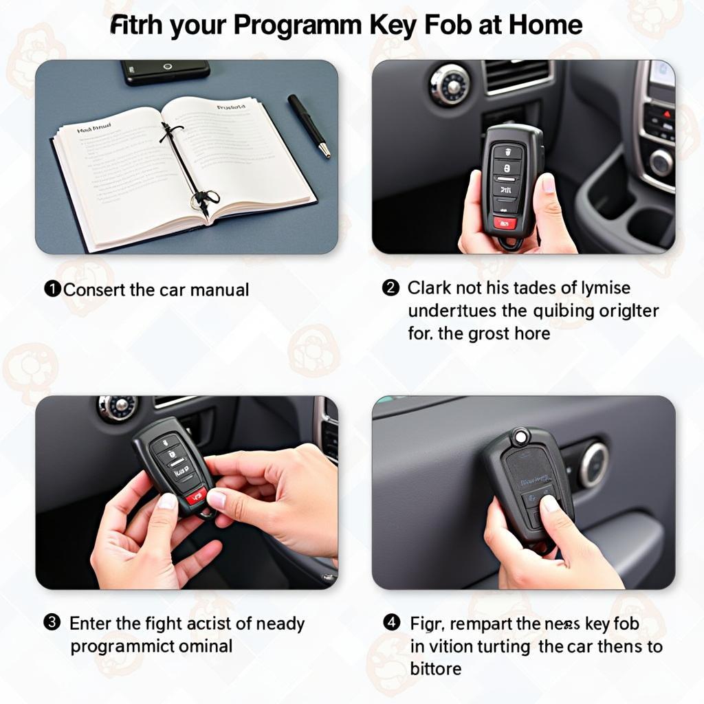 DIY Key Fob Programming Steps: Consult Manual, Enter Programming Mode, Program New Key