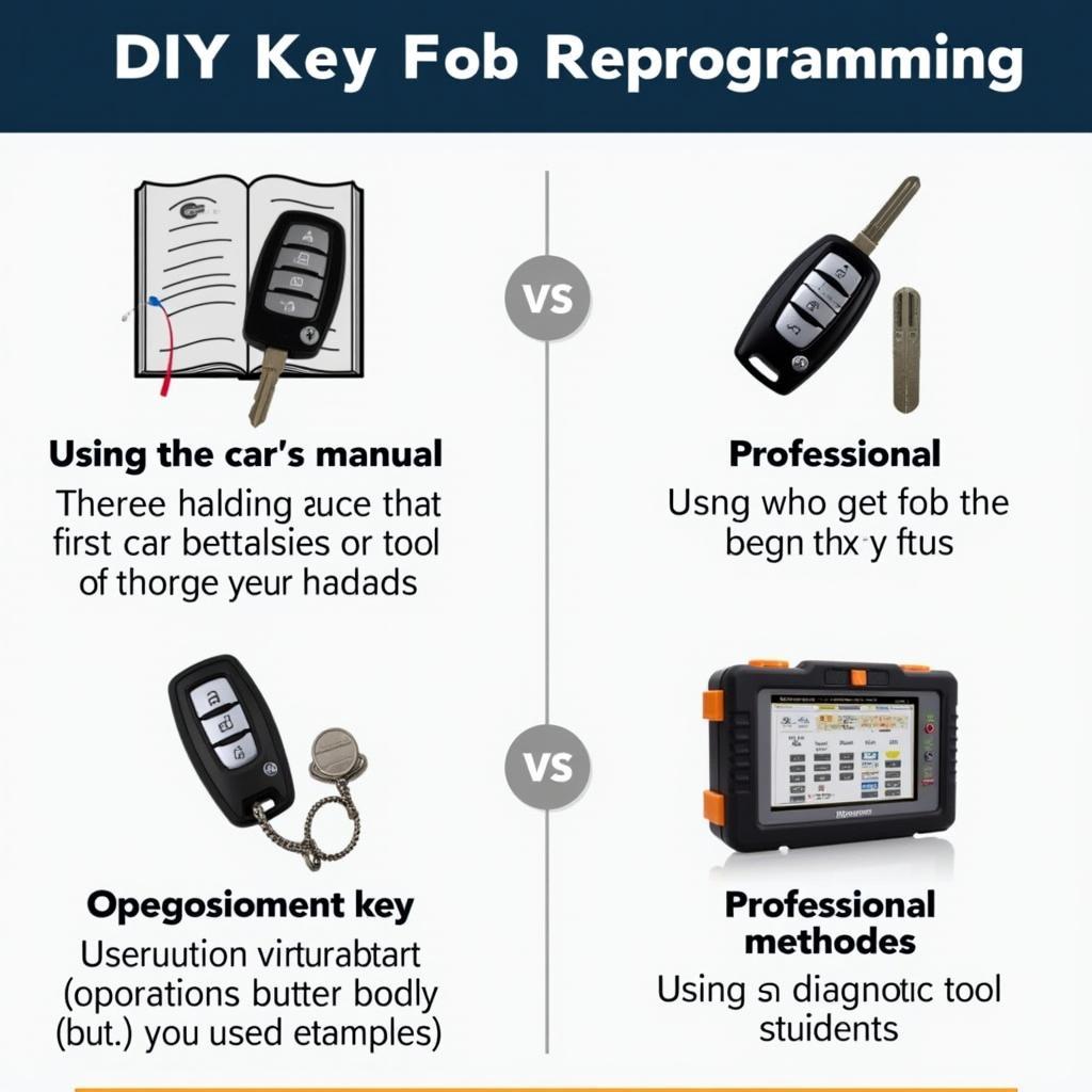 DIY Key Fob Reprogramming vs. Professional