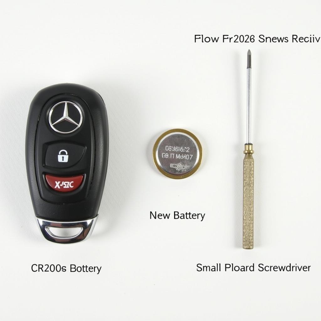 DIY Mercedes Key Fob Battery Change