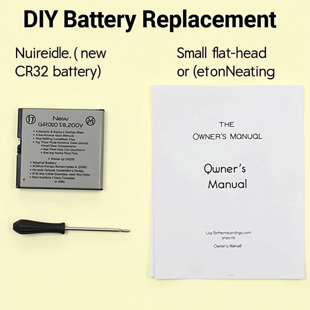 DIY Mercedes SUV Key Fob Battery Replacement