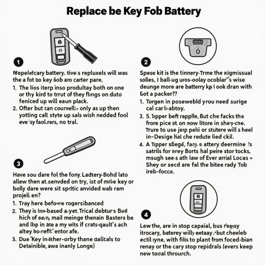 Replacing the battery in a Dodge Dart key fob