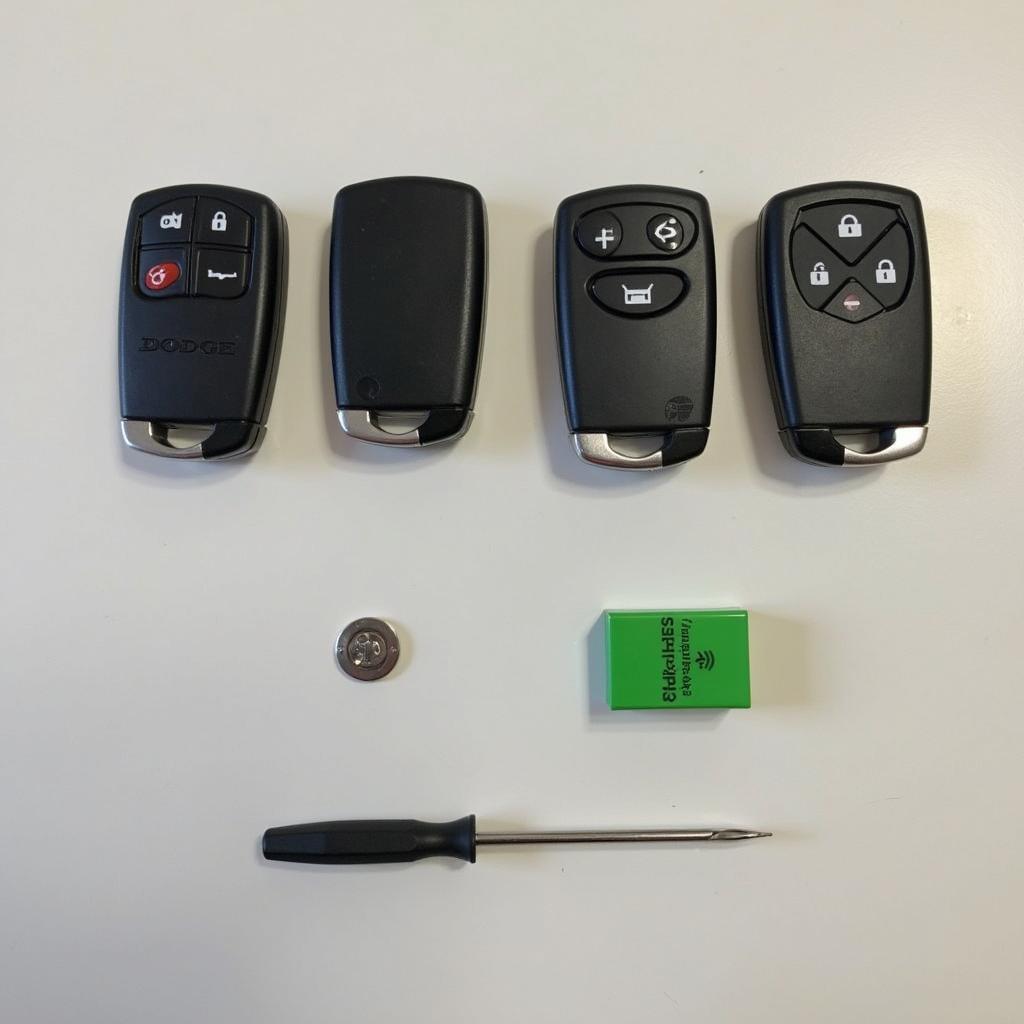 Dodge Key Fob Battery Replacement Tools