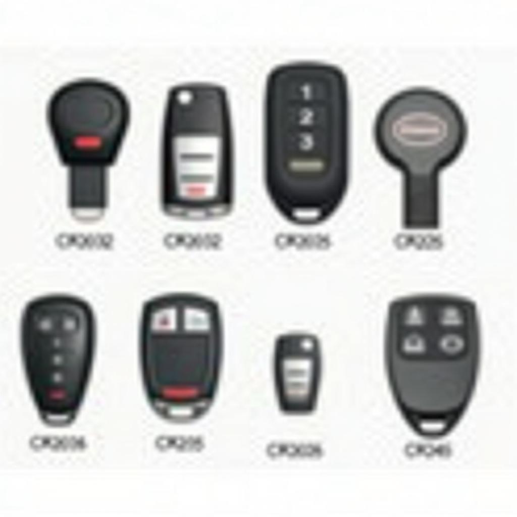 Different Dodge Key Fob Battery Types