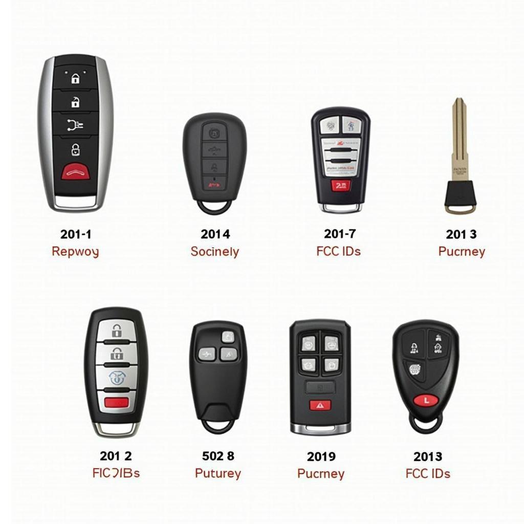 Dodge Key Fob Types 2011-2016