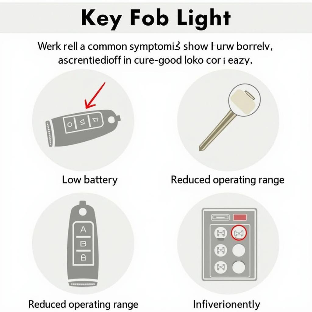 Symptoms of a Dying Lexus IS300 Key Fob Battery