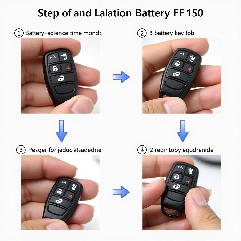 Replacing the Battery in a Ford F-150 Key Fob