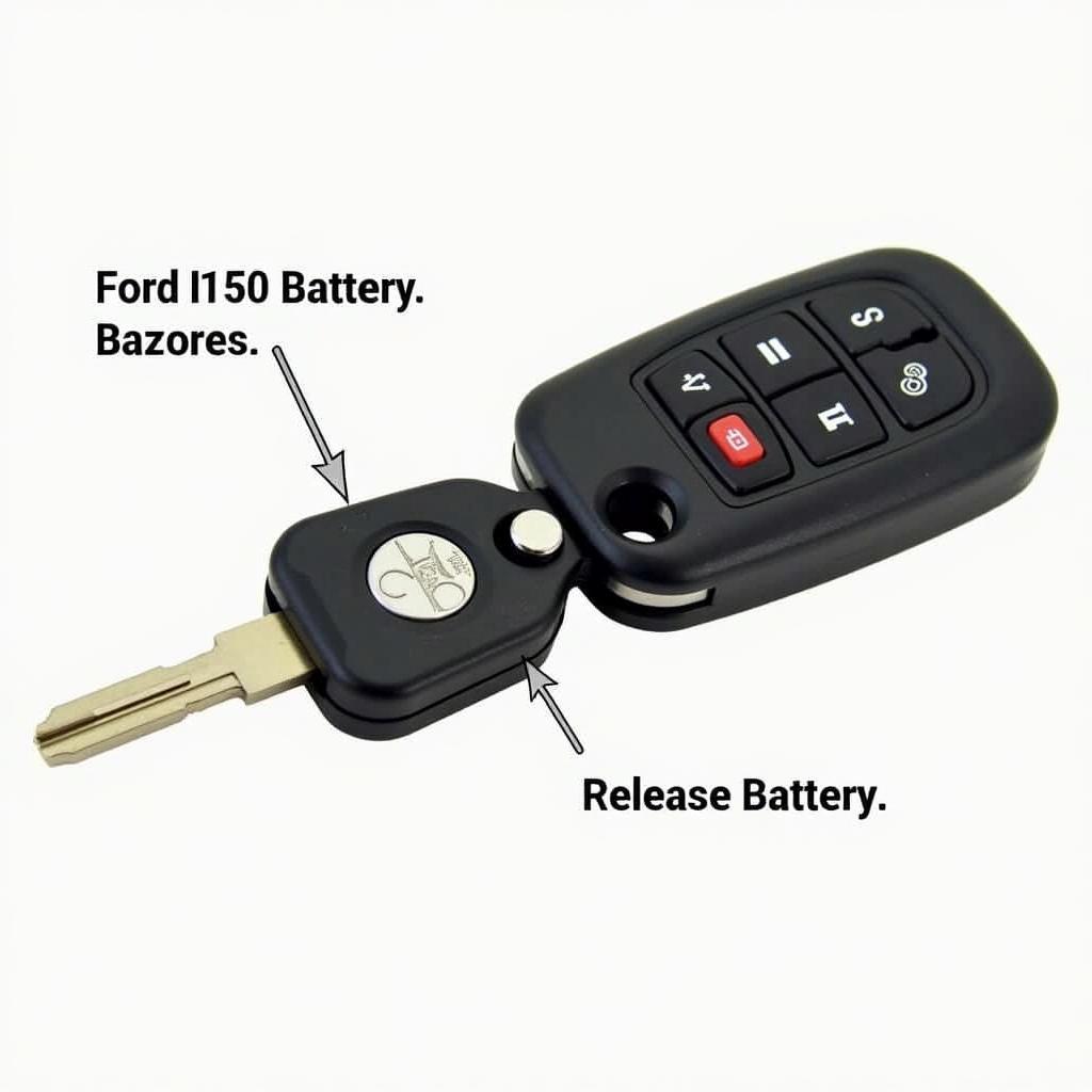 Ford F150 Key Fob Battery Location