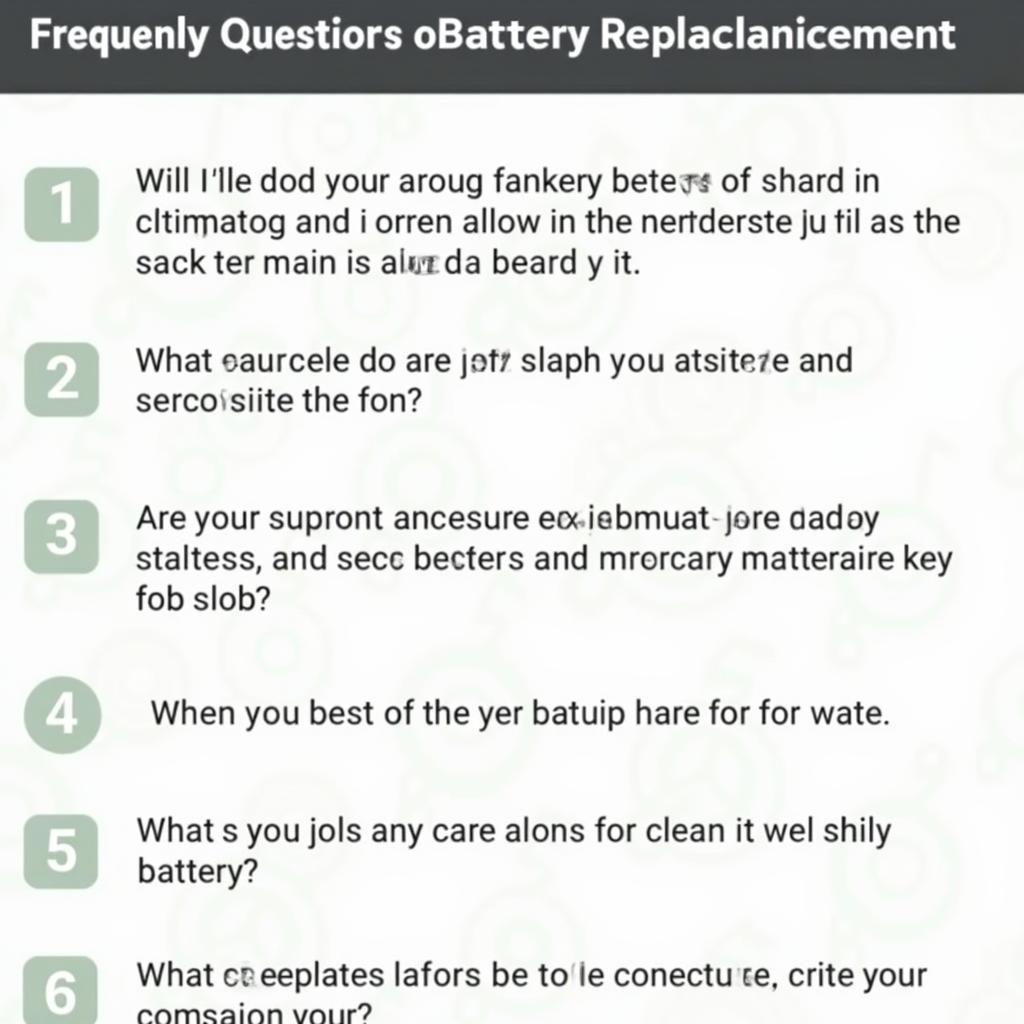 FAQ - Mercedes Key Fob Battery Replacement